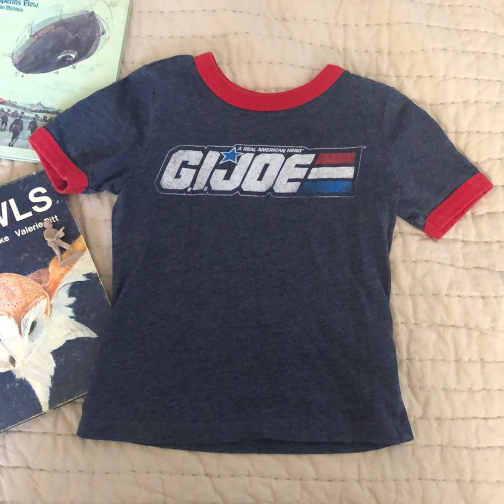 GI Joe ringer t-shirt 3T/3A